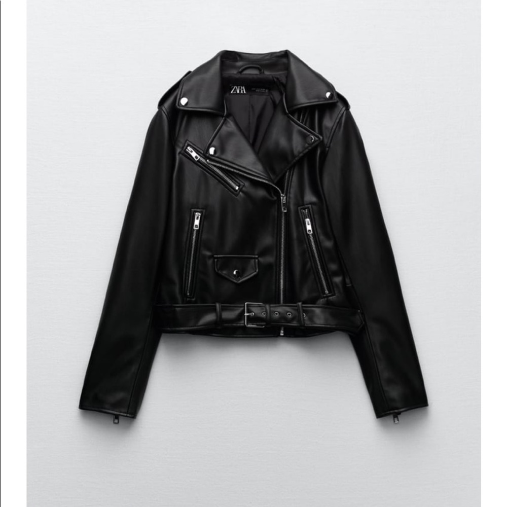 Zara Faux Leather Jacket